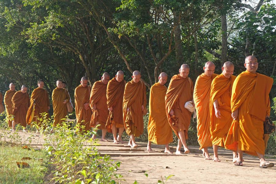 DHARMAYATRA COMMENCED FROM LUMBINI